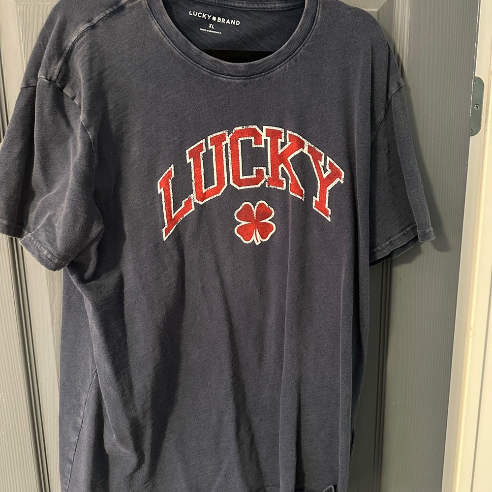 Lucky Brand Men's Navy T-Shirt